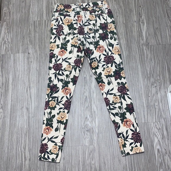 Venus Floral Print Skinny Jeans - Picture 4 of 4